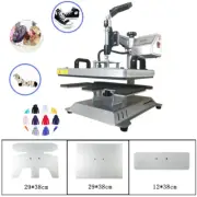3 in 1 Digital Heat Press Machine for Shoes T-shirt Swing Away Transfer Machine