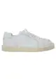 Dolce & Gabbana White Leather Low Top Oxford Sneakers Casual Shoes