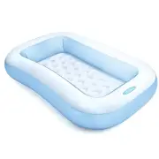 Intex Kids Rectangular Inflatable Swimmin 166x100cm Outdoor/Patio Pool 2y+