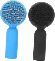 Ipetboom 2pcs Silicone Face Brush Face Scrubber Exfoliator Skin Scrubber Exfoliating Face Scrubber Cleaning Tools Face Massager Brush Face Wash Brush Exfoliating Brush