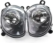 Fog Lights For A8 D3 2004 2005 2006 2007 Car Front Fog Light Lamp Assembly With Bulbs 4E0941699A LH 4E0941700A RH Fog Light Lamp Assembly(Right)