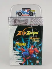 Spider-Man 4X4 Monster Truck Hummer H1 ZipZaps 600-7060 Marvel Wireless Micro RC