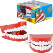 ArtCreativity Chattering Teeth Wind Up Toy, Set of 6, Windup Chomping Toy...