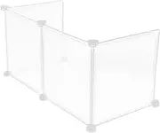 Operitacx Sneeze Guard Divider Screen Panel for Desk Transparent Partition for Students Office Use Easy to Install Safety Shield for Countertop Protection