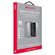 ZAGG InvisibleShield iPhone X 360 Protection Case + Glass Curve Screen Protector