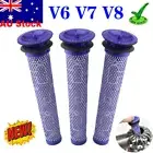 3 Pack Pre Filter For Dyson V6 V7 V8 Animal Absolute Fluffy Cordless Vacuum