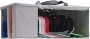 [Lpsdssre] Baseball Cap Storage Bag, Baseball Hat Box, Hat Storage Case, Lightweight, Multifunctional, 52x22x21cm, For Closet, Wardrobe, Dormitory, Hotel