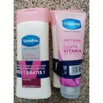 VASELINE 凡士林 HANDBODY LOTION 200ML FREE SERUM SOFT GLOW 100M