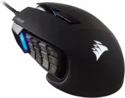 CORSAIR Scimitar Elite RGB Optical MOBA/MMO Gaming Mouse (18000 DPI Optical S...