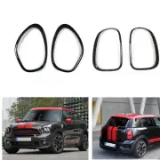 For MINI R60 2011 2012-2016 Front Headlight Rear Light Lamp Cover Trim Black (for: Mini)