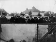 Bavaria Ludwig III Of Germany and Count Ferdinand Zeppelin bef- 1910 Old Photo