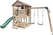 Lifespan Kids Kingston Cubby House with 2.2m Green Slide