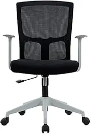 Stable Student Learning Office Chair with Nylon Five-Star Feet，High Quality Breathable Mesh Fabric Desk Chair，Comfortable Computer Chair Mobile