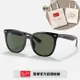 【RayBan 雷朋】方形太陽眼鏡(RB4379D-601/71 55mm)