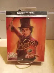 NEW Wonka 4K Double Lenticular B SteelBook Blu-ray [2023] MANTA LAB ShipsNextDay