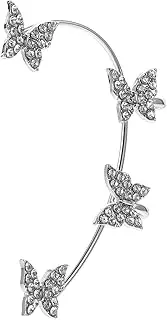 [TINEASUR] Butterfly Ear Clip Earhook Dangle Earrings for Women Lugs for Women Over Ear Earrings Pearl Hoop Earrings Fairy Ear Drop & Dangle Earrings Earrings Zinc Alloy