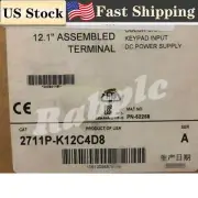 New Factory Sealed 2711P-K12C4D8 Industrial button touch screen 2711P-K12C4D8 AB