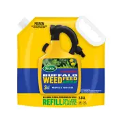 Scotts Lawn Builder Buffalo Weed Feed Green Up Refill Pouch , Safe for all lawns