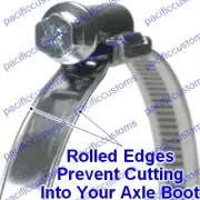 2 Porsche 930 CV Axle Boot Flange Clamps For Dune Buggies Sandrails