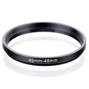 Camera 49mm Lens to 48mm Accessory Step Down Adapter Ring 49mm-48mm