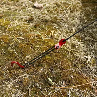 戶外野營帳篷防風繩天幕地釘固定拉繩反光風繩套裝帶雙眼風繩扣