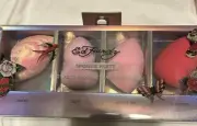 Ed Hardy Blending Cosmetic Makeup Foundation Sponges Limited Edition Pink