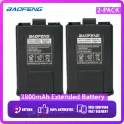 2X Baofeng BL-5 3800mAh Extended Battery for UV-5R UV-5R Plus BF-8F Series Radio