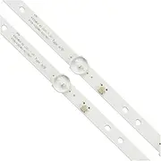 NIBOTT LED Backlight Strip fit for PANASONIC TX-32FR250K 2T-C32ACSA 32PHS4012/12 4708-K320WD-A2113N01 A1113N11 32PHS4062/60