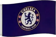 Chelsea FC Authentic EPL Crest Flag