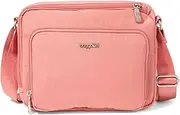 [Baggallini] Modern Camera 7"x9" Crossbody Bag W/Built-in Wallet, Compartments & RFID Slots