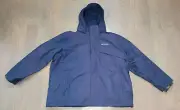 Columbia Interchangeable Men's 3-In-1 Jacket Omni Heat Fleece Check SZ 4X