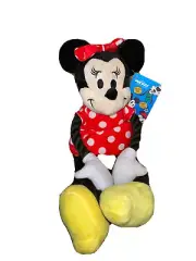 Disney Mickey & Friends - Rope Minnie -Squeaky/Crinkle Dog Toy