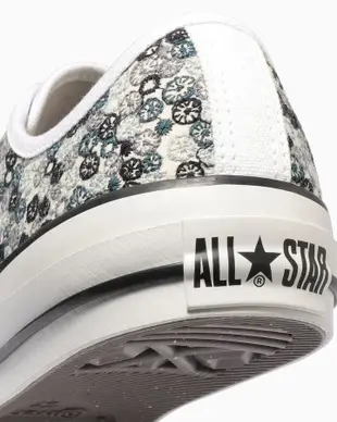 日本限定 Converse ALL STAR Ⓡ SF OX / MP 聯名款 刺繡 帆布鞋/ 23 cm