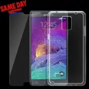 Anti-Slip TPU Case Screen Protector for Samsung Galaxy Note 4 SM-N910T T-Mobile