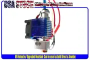 V6 Hotend Bowden, All Metal PT100 Hotend 1.75 mm 24V OR 12v Extruder, V6 Hotend
