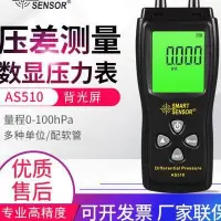 在飛比找樂天市場購物網優惠-【新店鉅惠】AS510數字微壓差計 壓力計 潔凈手術室壓差儀