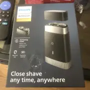 Philips NORELCO5V Compact Wet/Dry Shaver PQ888/81 Blk/Silver BRAND NEW FREE SHIP