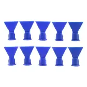 10 Pieces/Set Shape Cone Nozzles Silicon Sealant Dispenser for Cartridge
