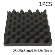 1 Pack Acoustic for Studio Soundproofing Egg Crate Foam Wall Tiles 2" X X 10"