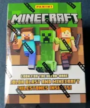 MINECRAFT Blaster Box 2024 Panini Minecraft Trading Cards Factory Sealed