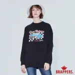 【BRAPPERS】女款 復古汽車塗鴉印花長版T(黑)