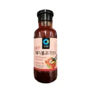 chungjungone Korean Spicy BBQ Sauce Gochujang Pork Bulgogi Marinade 500g K-Food