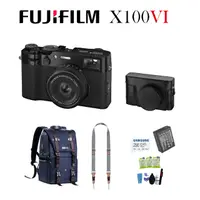 在飛比找PChome24h購物優惠-【FUJIFILM 富士】X100VI 類單相機 黑色 大全