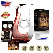 1.7L Swan-Shaped Wine Decanter - Gift for Wine Lovers & Connoisseurs