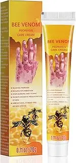 Apooliy Eczema & Psoriasis Cream for Dry and Itchy Skin，Dermatitis Moisturizing Body Cream，Eczema Relief & Psoriasis Moisturizer，Bee Venom Cream