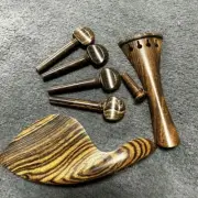 New Violin Tailpiece Made High-quality Solid Wood Materials Violin Accessories