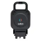 Salton Belgian Waffle Maker 800-Watt Non-Stick Surface, Cool-Touch Exterior