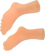 Teractive Foot Puppets 2pcs Boys and Girls Finger Puppets Educational Toys for Boys and Girls