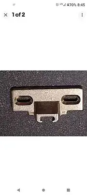 Blum 1" Overlay Compact 33 Face Frame Hinge Mounting Plates $1.99 A Pair