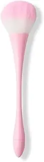 1pc Soft Slender-Waist Nail Brush Clean Nail Cleaner Powder Brush Make Up Colorful Mnicure Pen Tools(Light Pink)